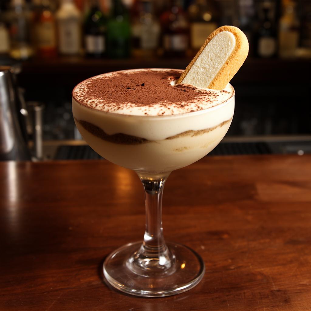 Tiramisu Flip cocktail made with AK Distillery moonshine